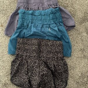 Free People Movement shorts - bundle of 3 pairs all size Small - various colors